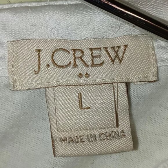 J. Crew Lace Front Top Size Large - Picture 10 of 12